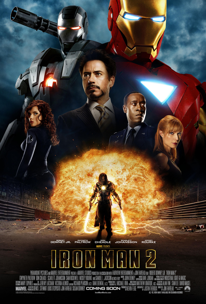 Iron Man 2 2010 Poster