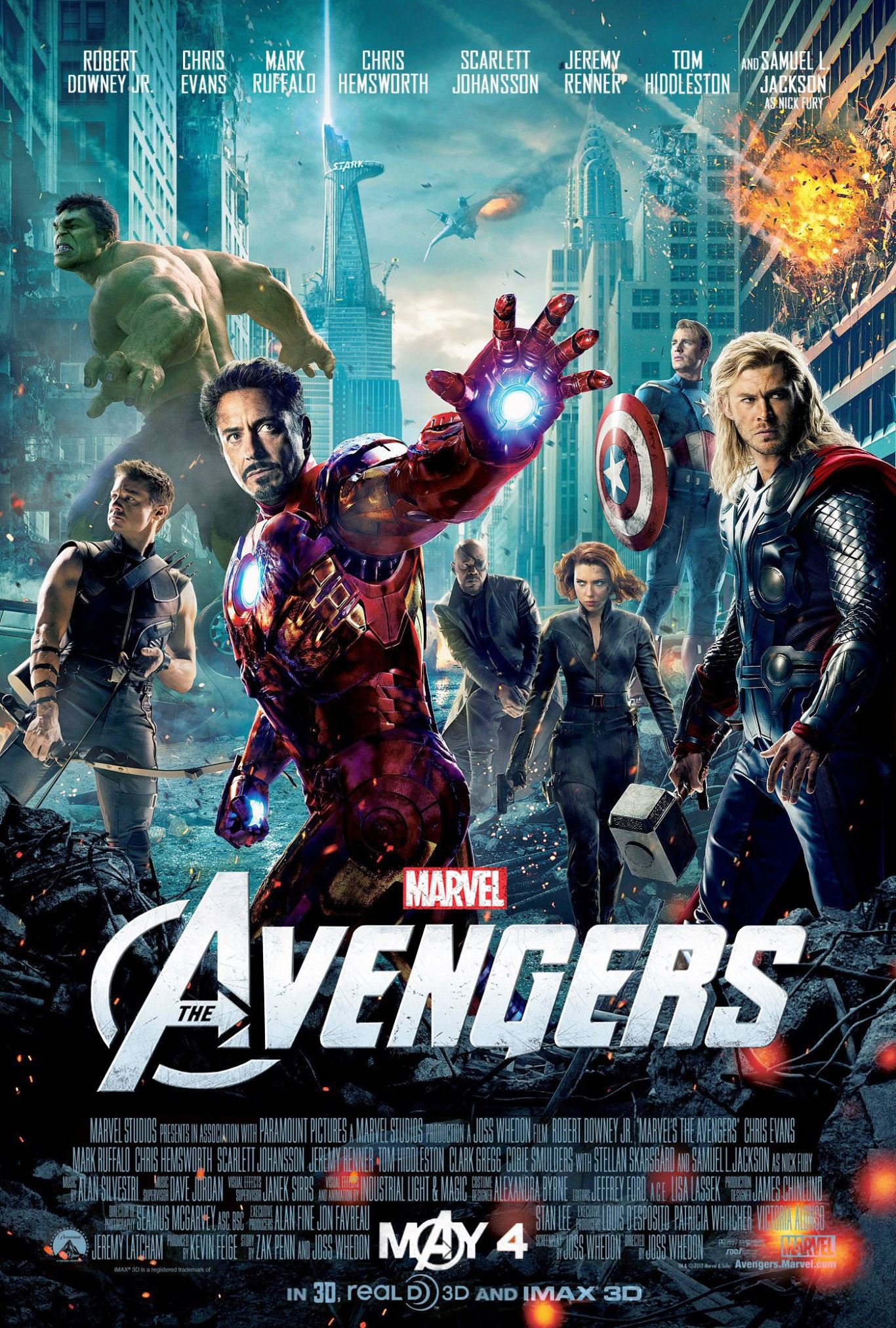 The Avengers 2012 Poster