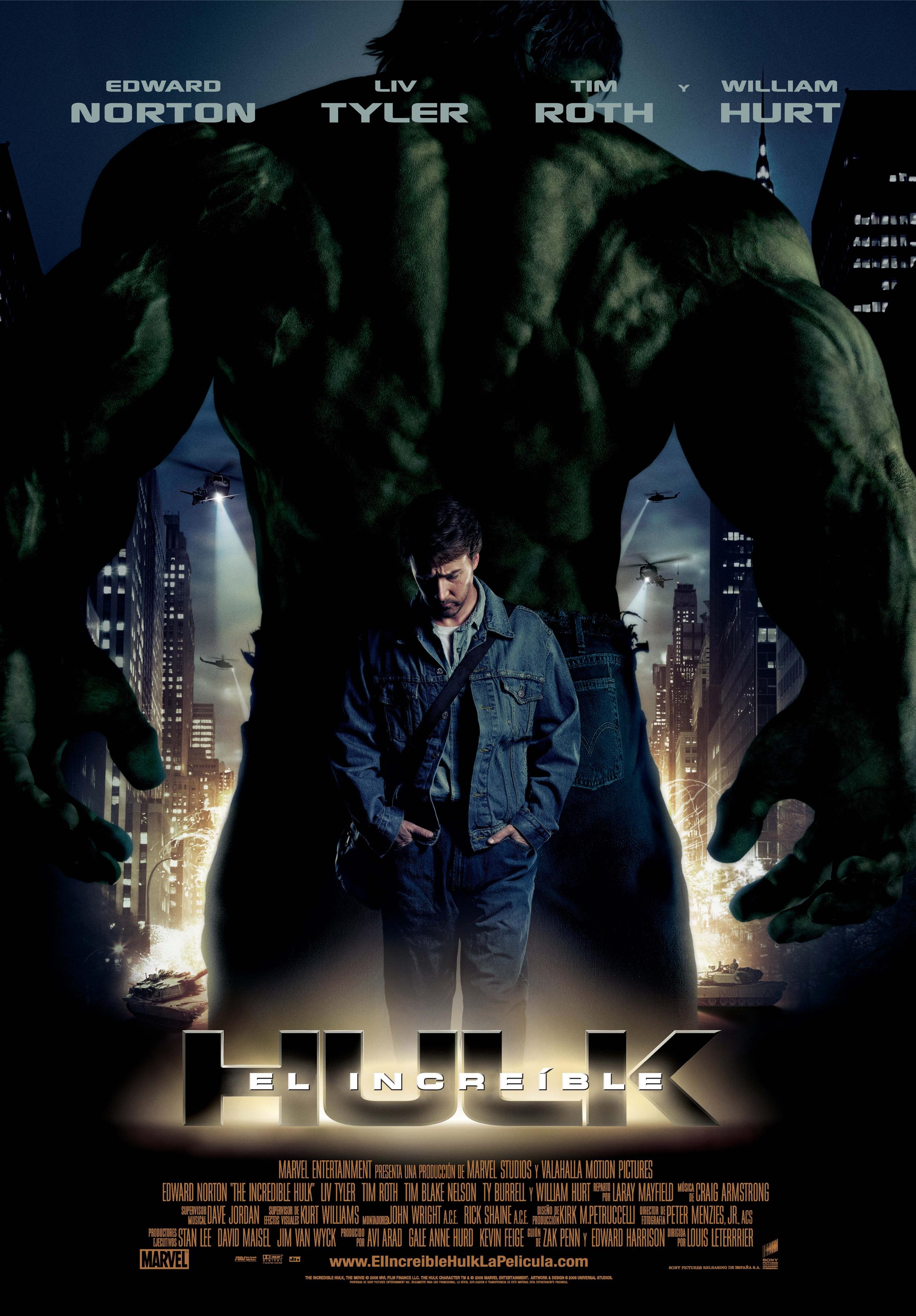 The Incredible Hulk 2008 Poster