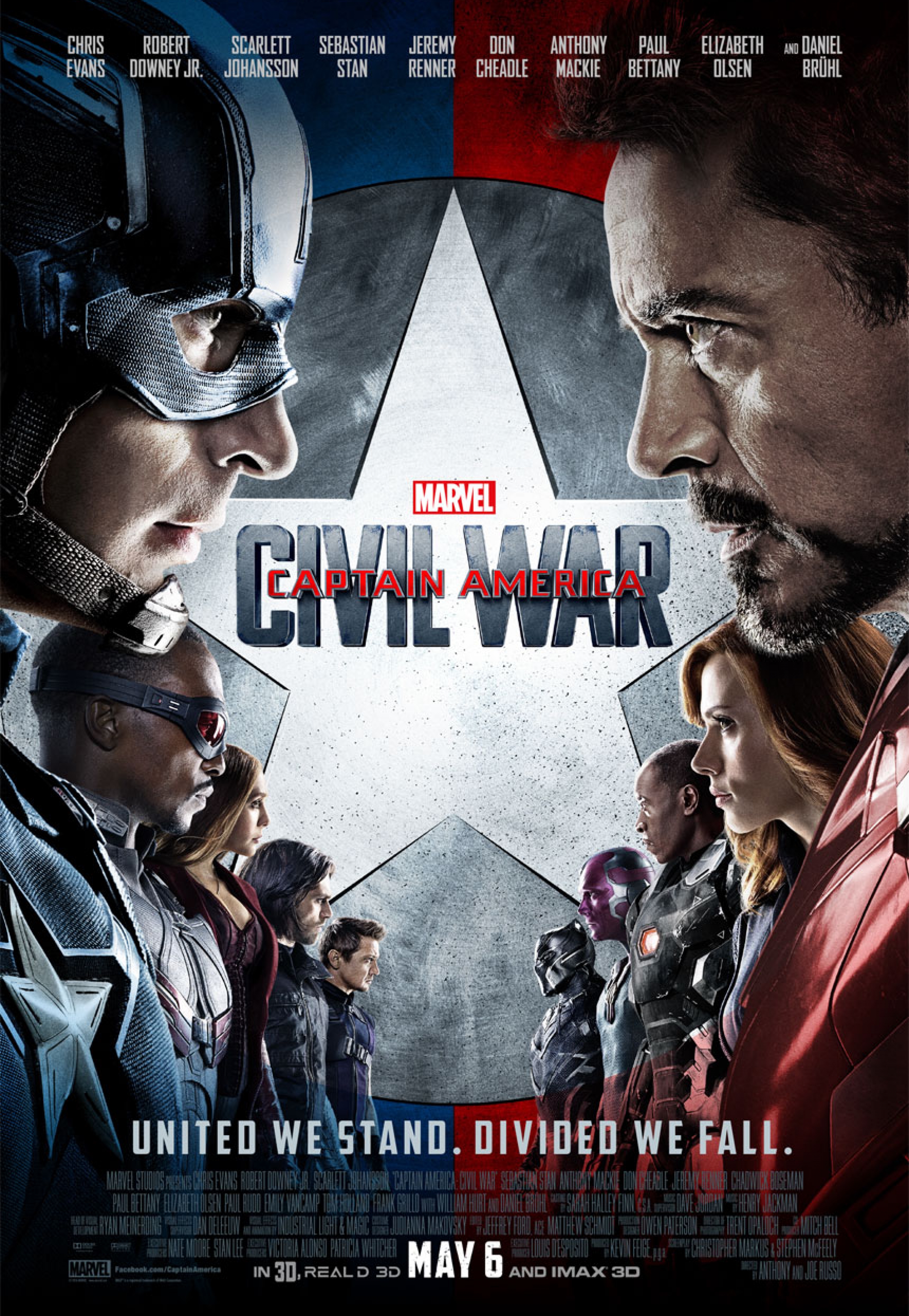 Captain America Civil War 2016 Poster