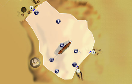 Dune Sea map