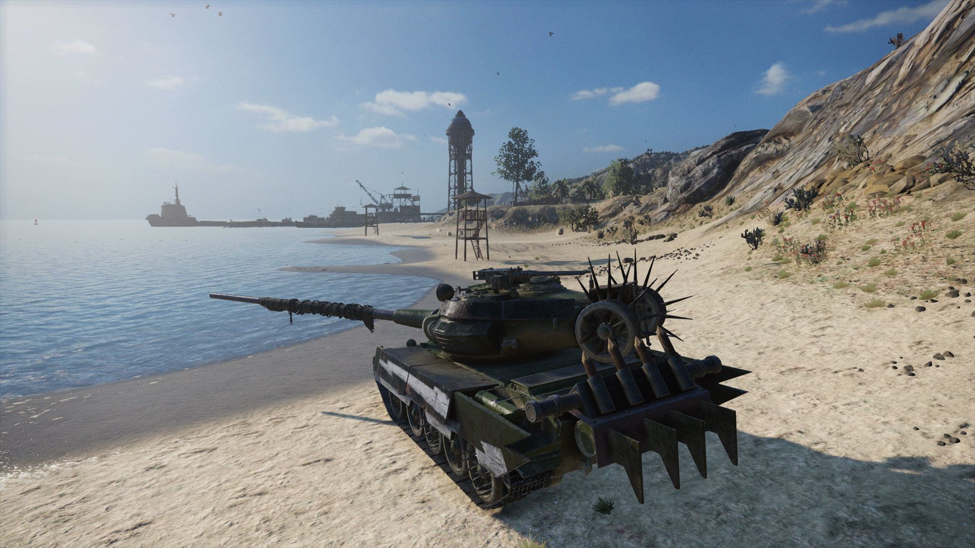 World of Tanks Mercenaries Beach Party