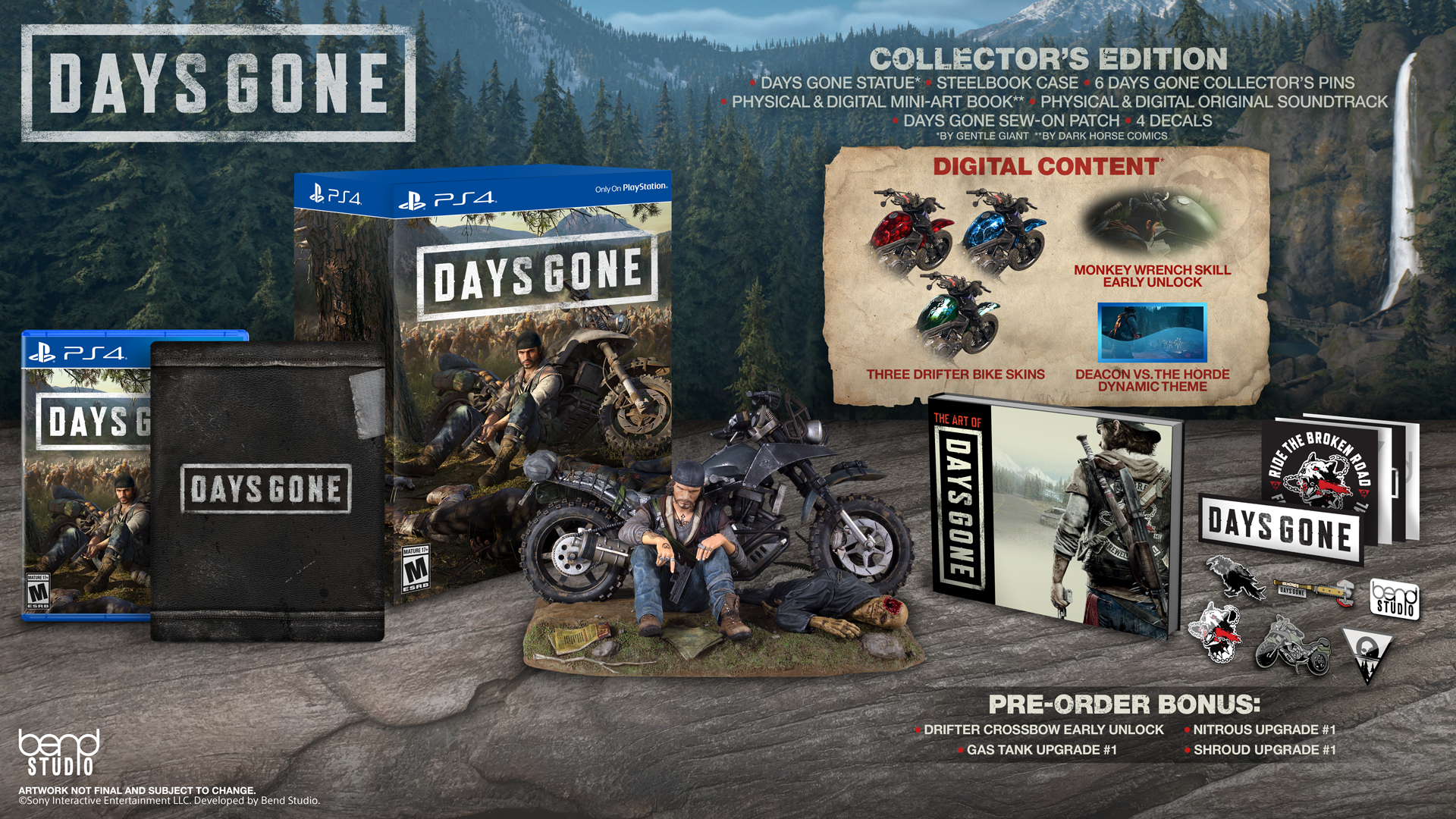 Days Gone Collector's Edition
