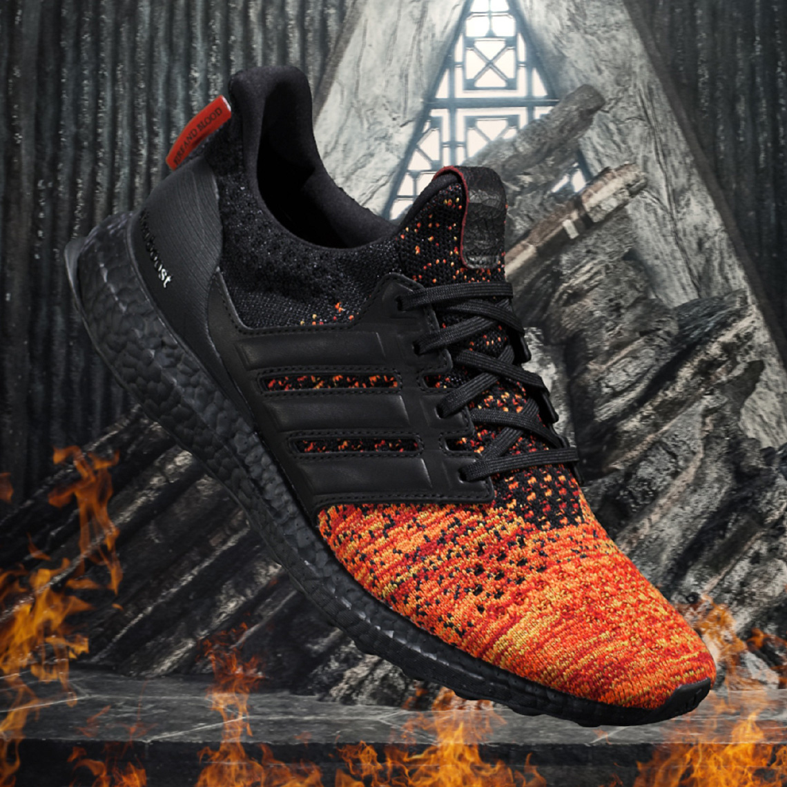 Adidas Ultraboost X Game of Thrones Targaryen Dragons