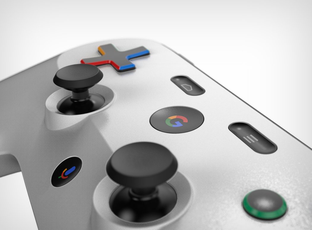 Google Controller closeup