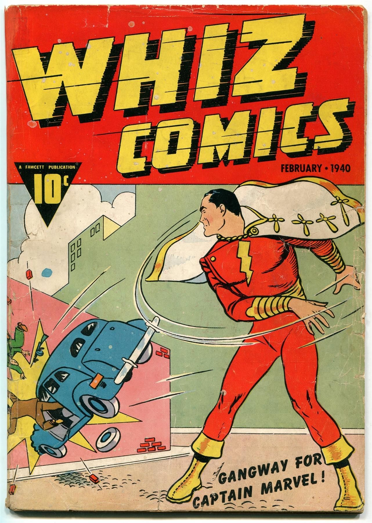 Shazam Whiz Comics Captain Marvel