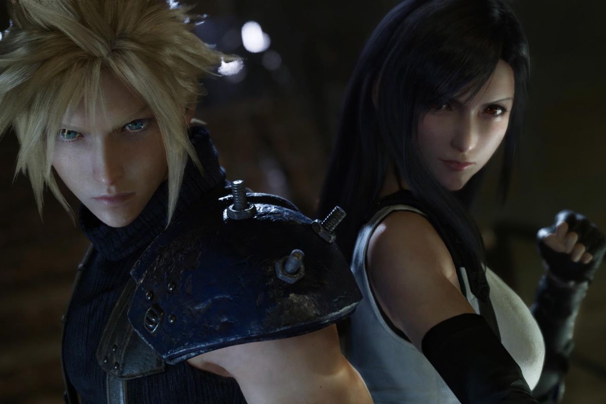 Final Fantasy VII Remake Cloud Tifa