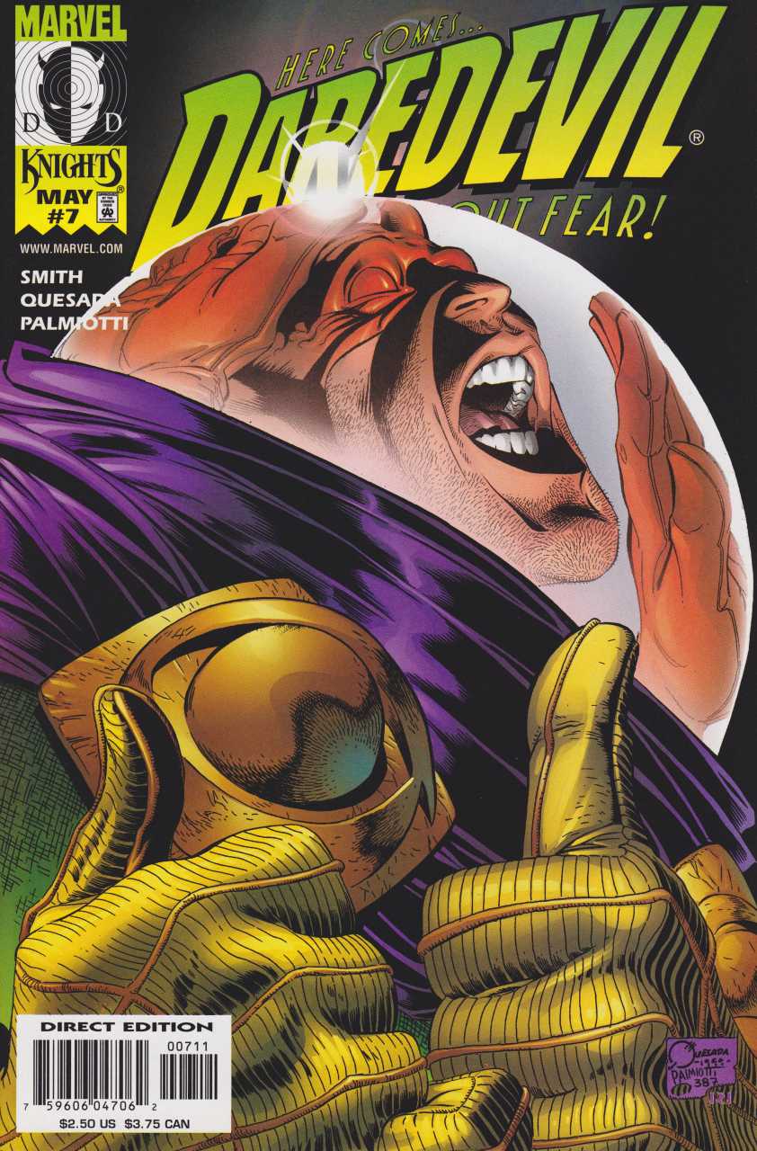 Mysterio Daredevil Cover