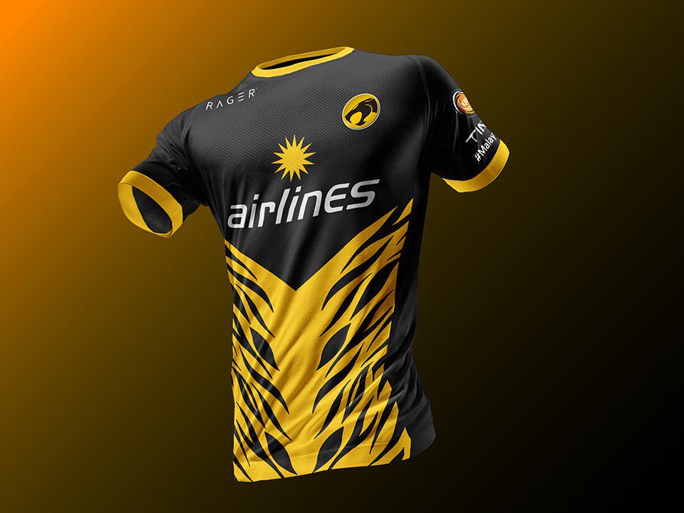 Overwatch World Cup Team Malaysia Secondary Jersey Yellow