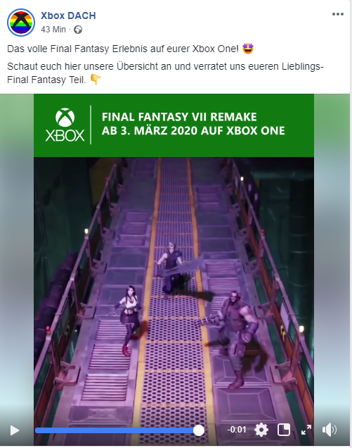 Final Fantasy VII Remake Xbox One 1