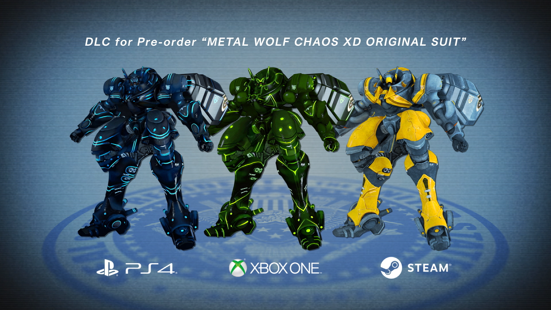 Metal Wolf Chaos XD Pre Order Suits