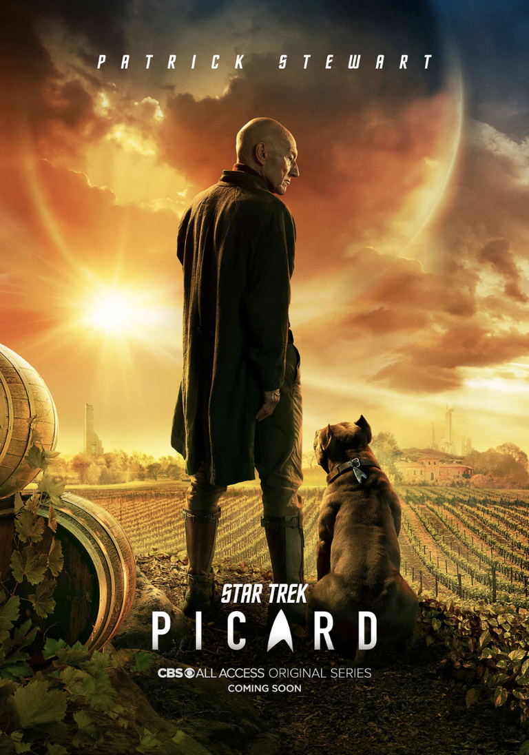 Star Trek Picard Doggo Poster