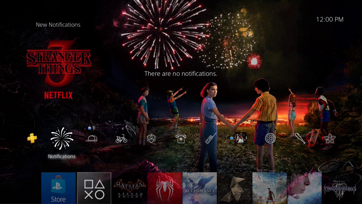 Stranger Things PS4 Theme