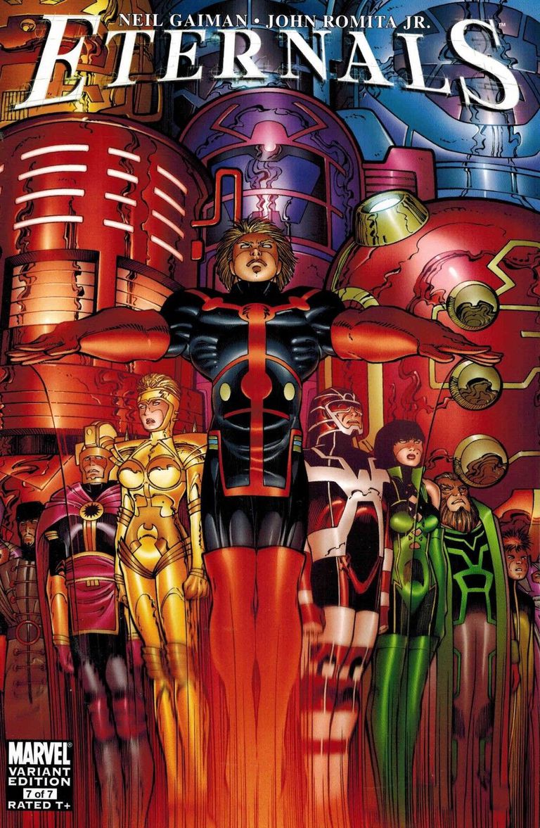 The Eternals Comic Book Cover