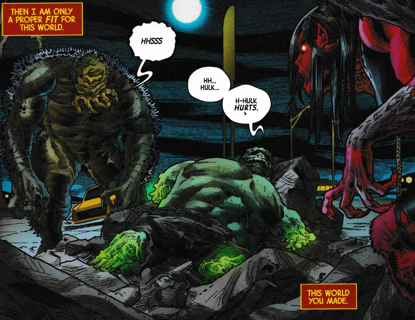 Immortal Hulk Panel