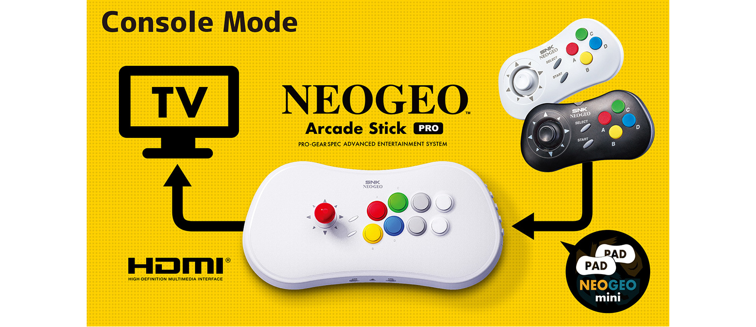 Neo Geo Arcade Stick Pro 3