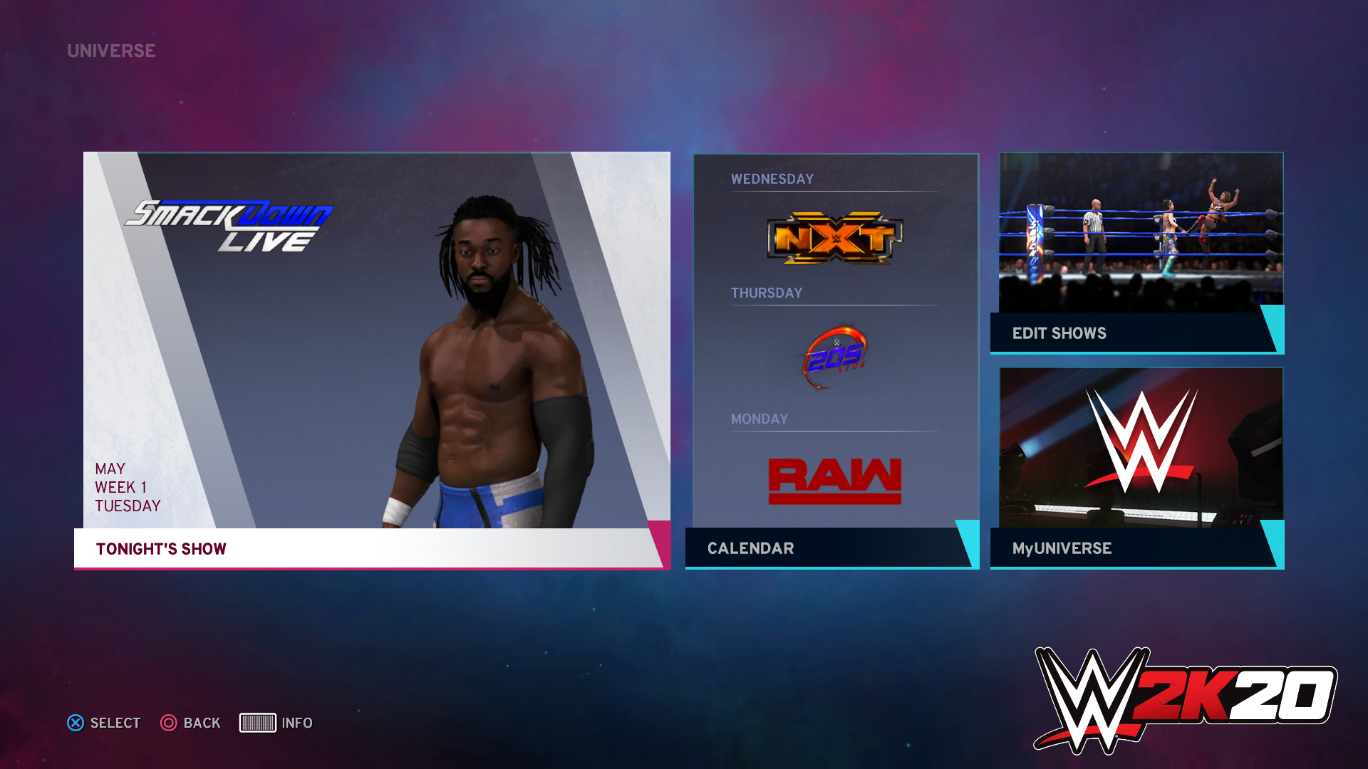 WWE 2K20 Universe Mode 3