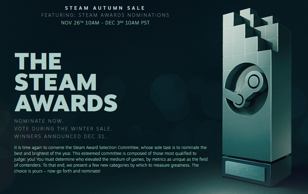 2019 steam awards