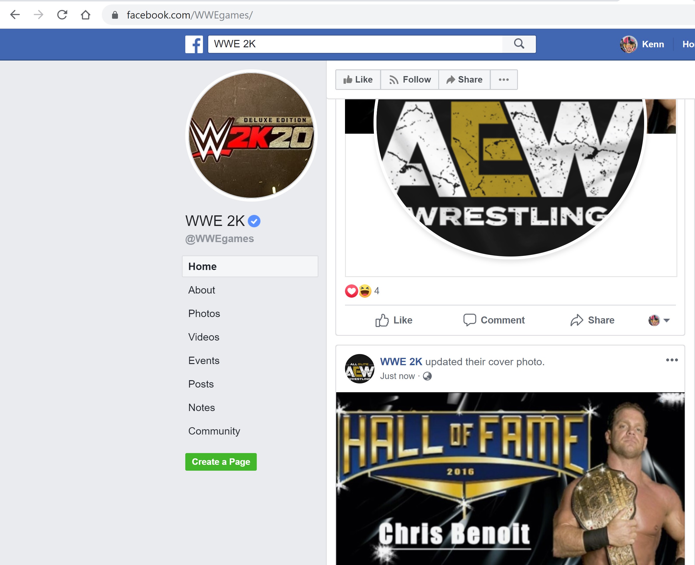 aew wwe benoit