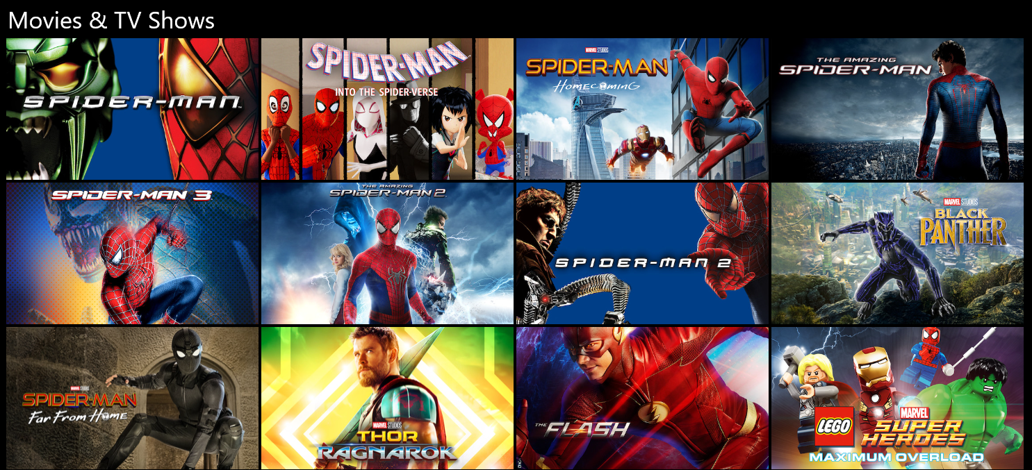 spidey movies