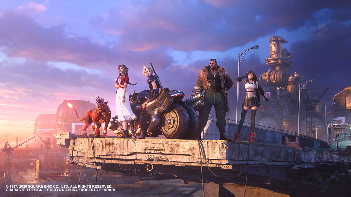 Final Fantasy VII Remake Key Visual