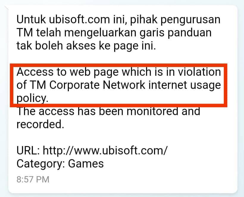 TM UniFI Block Ubisoft