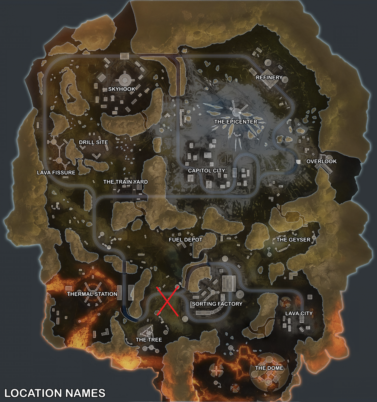 world's edge map