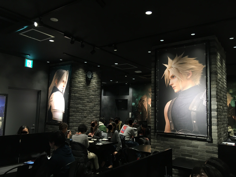 Final Fantasy VII Remake Cafe 5