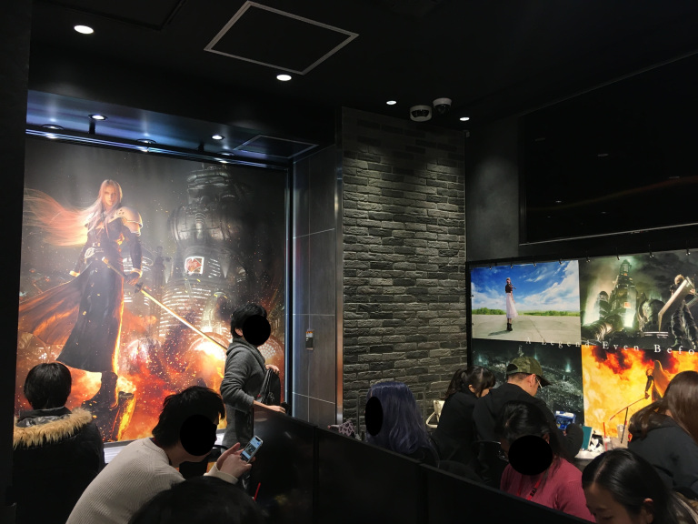 Final Fantasy VII Remake Cafe 6