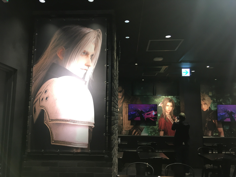 Final Fantasy VII Remake Cafe 7