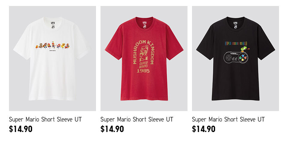 Celebrate Mario’s 35th Anniversary With These Uniqlo T-Shirts ...