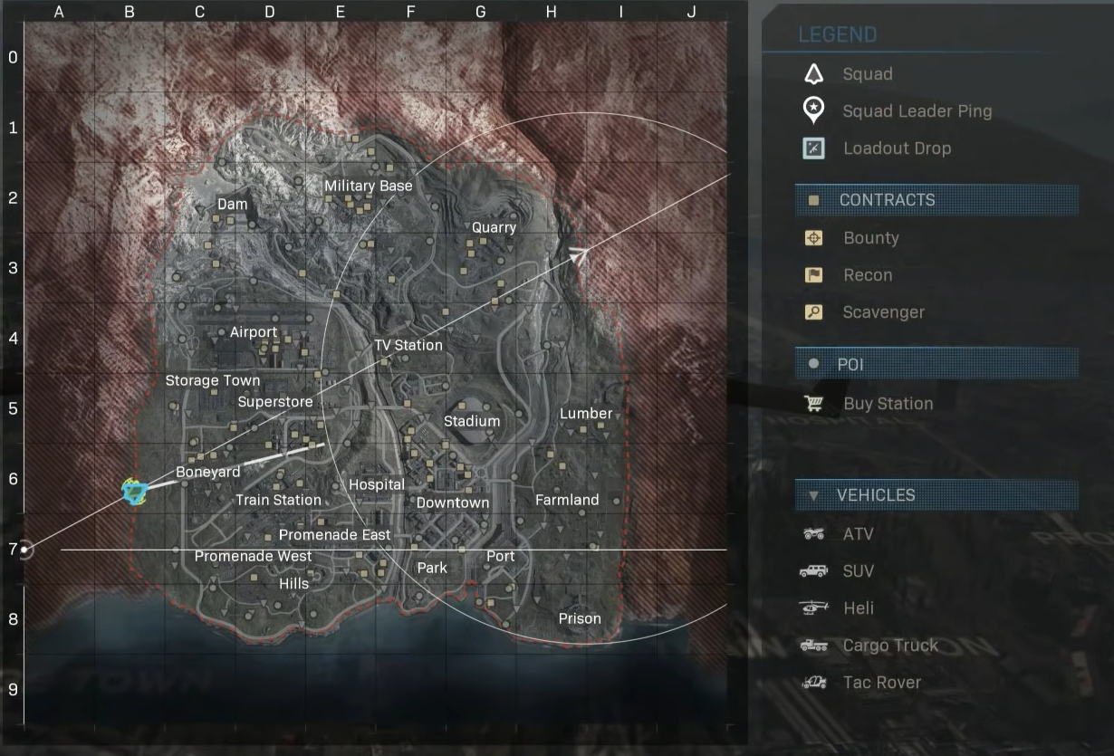 warzone map