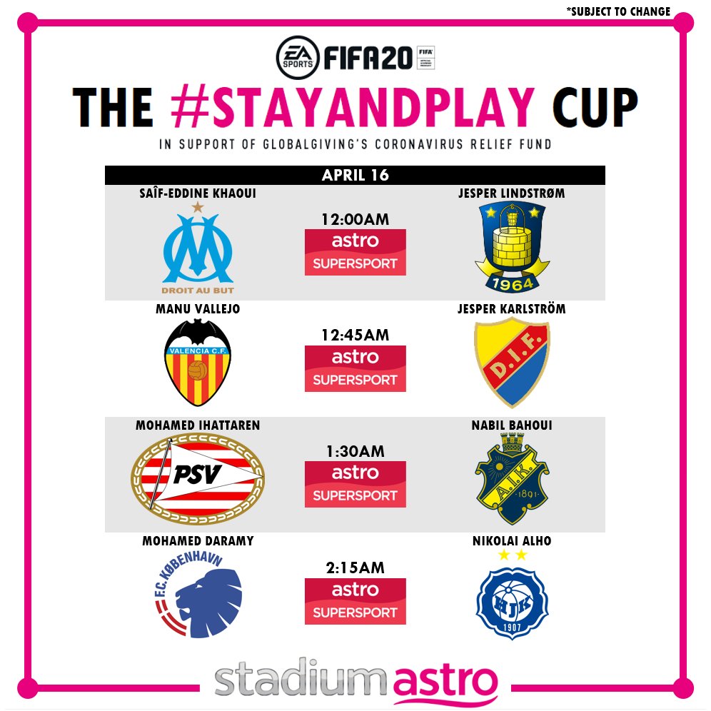 FIFA 20 Astro Cup