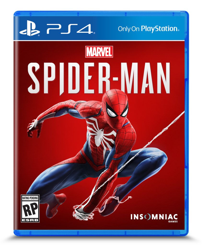 Spider-Man PS4 Box Art 1