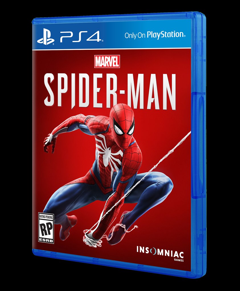 Spider-Man PS4 Box Art 2