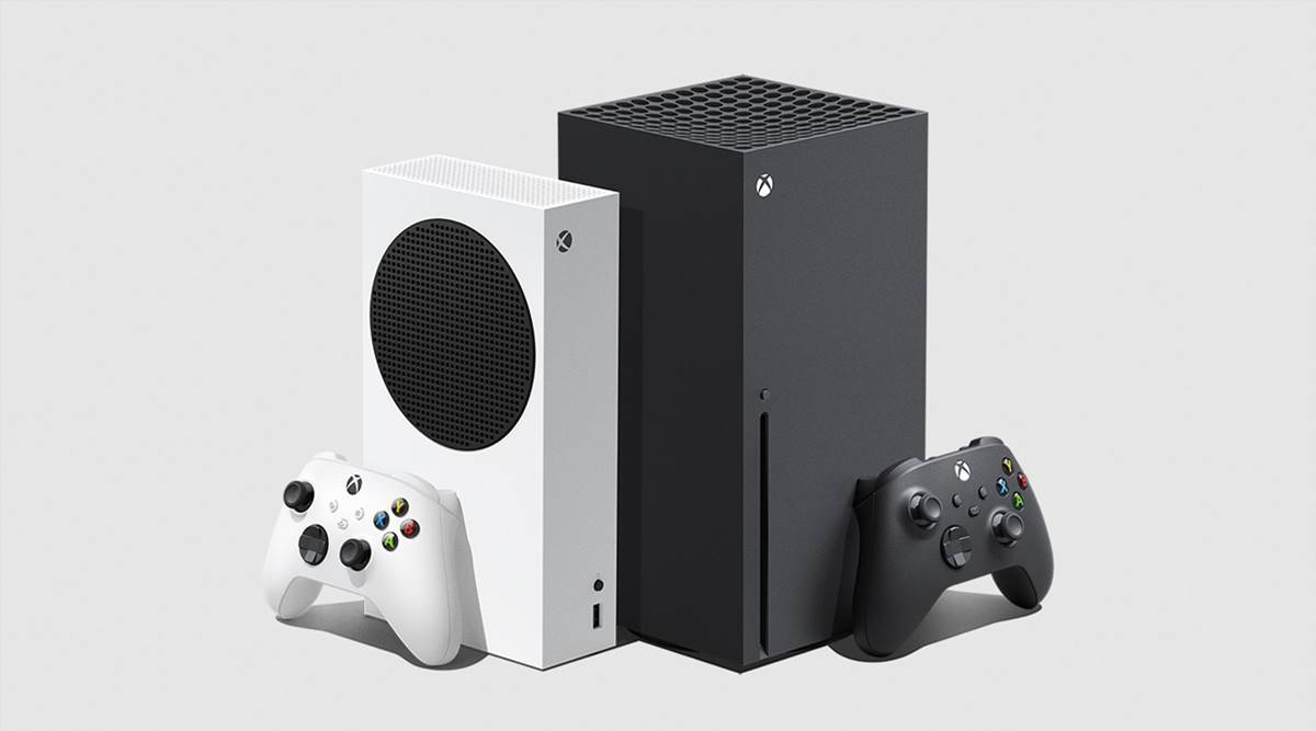 XBOX consoles black and white