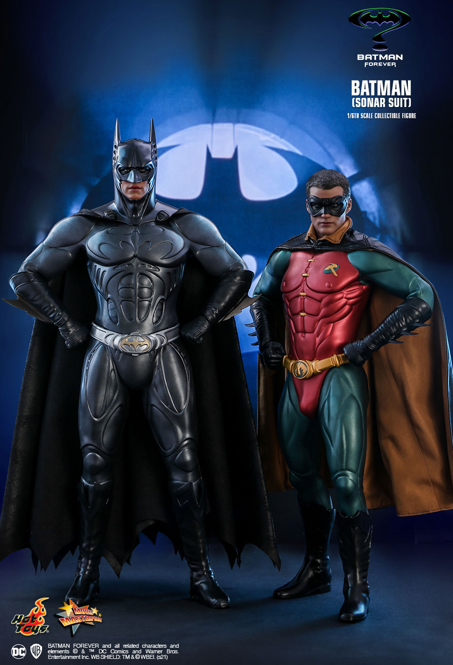 Hot Toys Spares No Details In Recreating Batman Forever's Batman & Robin