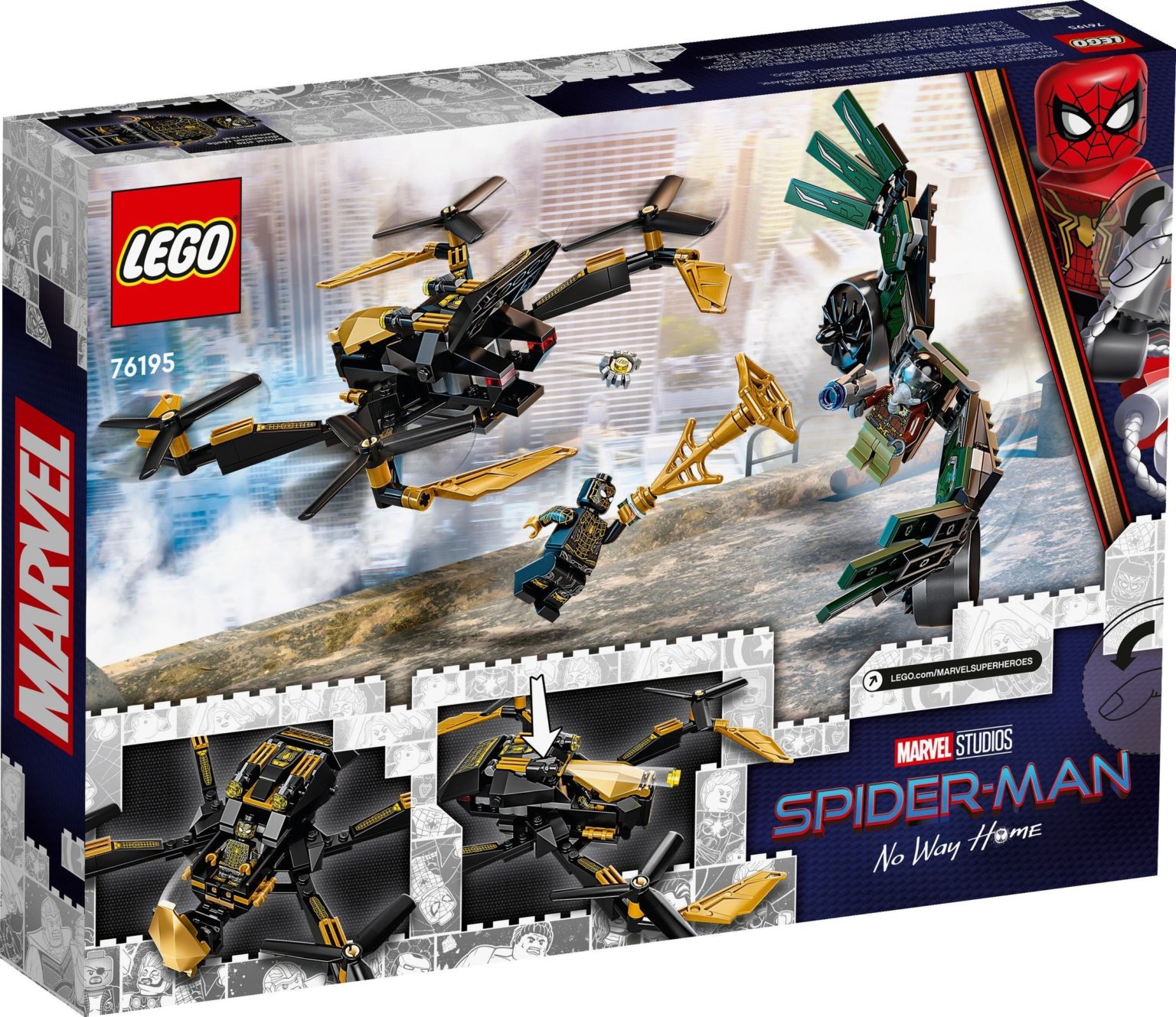 Black spiderman lego cheap set