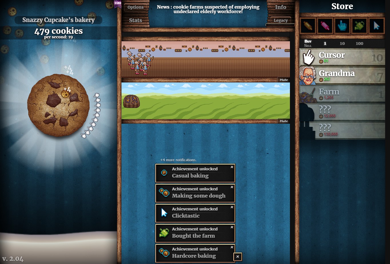 Notorious Cookie Clicker Game Arrives on Steam