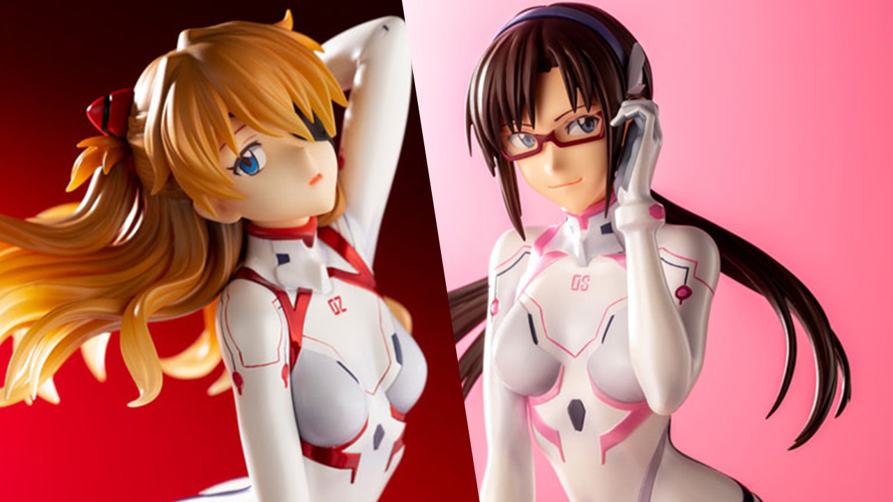 Evangelion 3.0+1.0's White Plugsuit Versions Of Mari & Asuka Are 