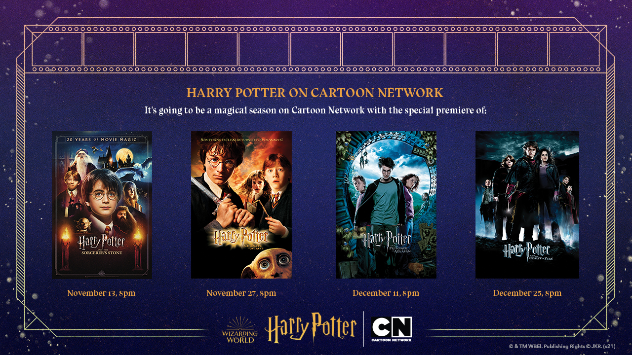 Hbo schedule harry potter clearance