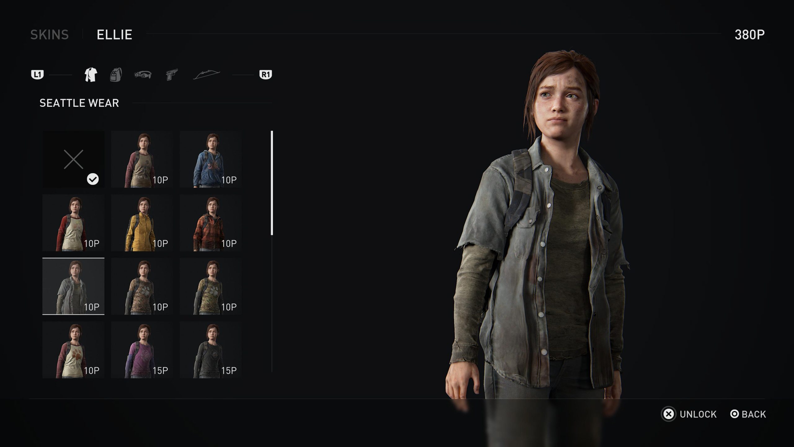 All The Last of Us Part 1 Skin References