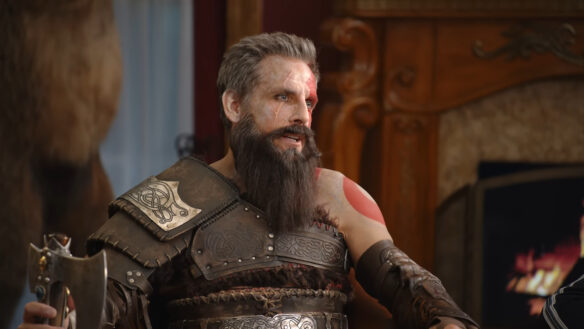 Ben Stiller Dresses Up As Kratos In New God Of War Ragnarok Ad