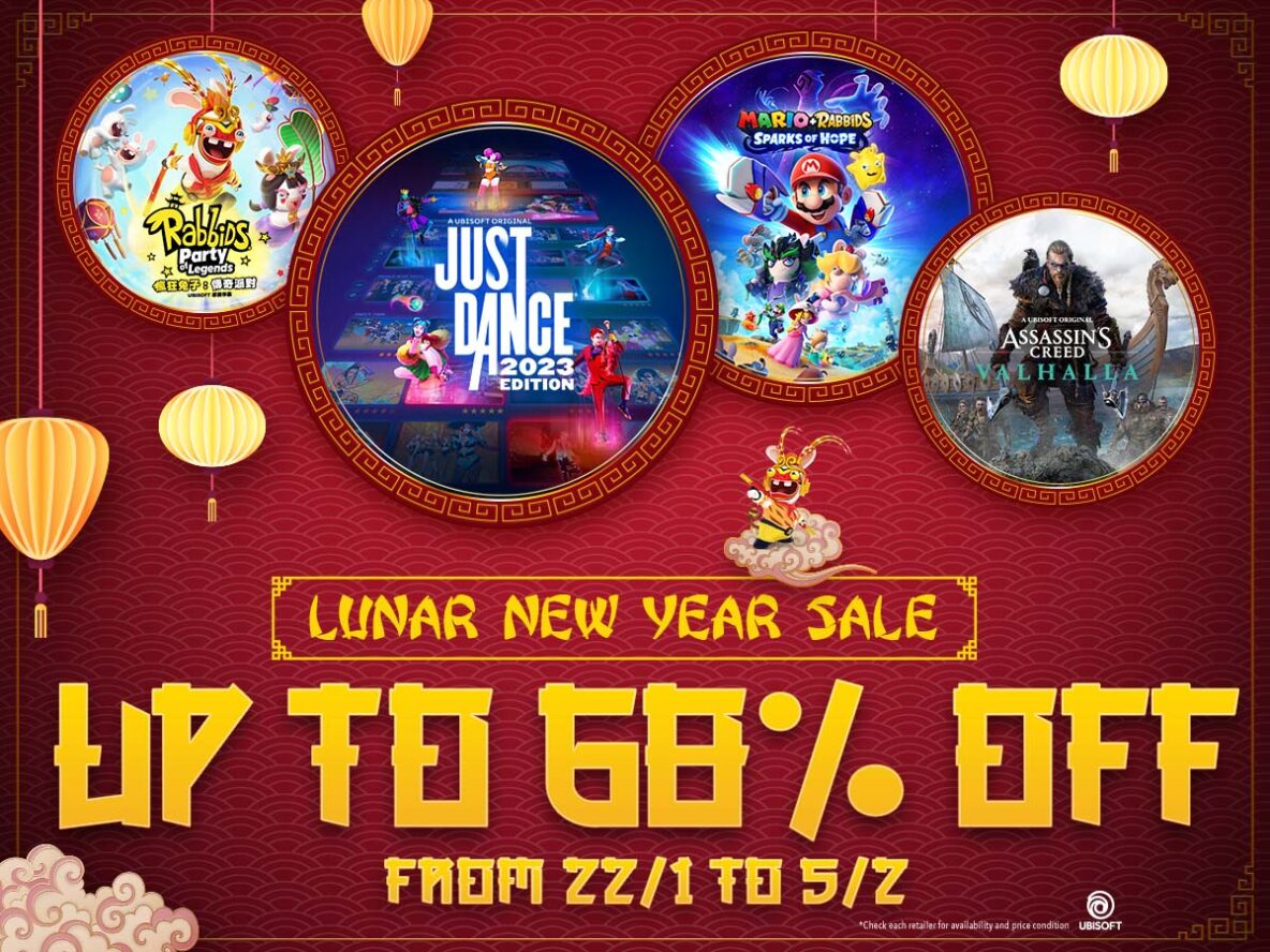 The Ubisoft Official Shop Lunar New Year Sale Offers Deals On Merch ...