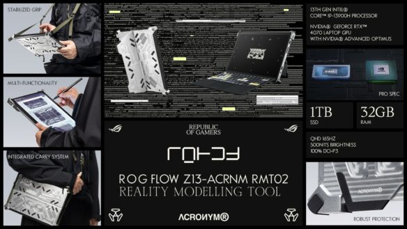ASUS ROG & ACRONYM Launches New Limited-Edition Tablet