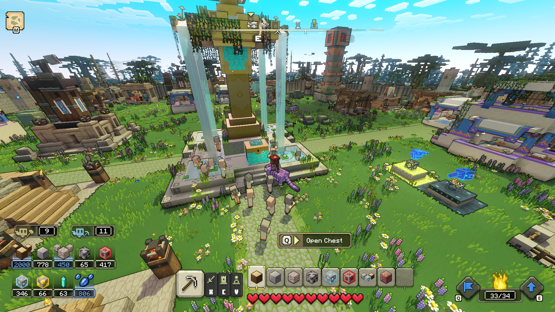 Minecraft Legends: Best improvements to get at the Well of Fate - Polygon