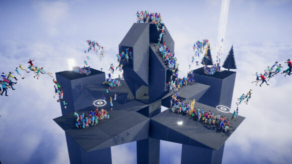 People-Shepherding Puzzle Game Humanity Launches This May