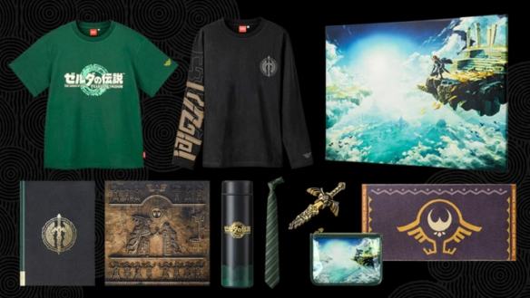 New Legend of Zelda: Tears Of The Kingdom Merchandise Coming Out Next Month