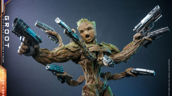 Guardians Of The Galaxy Vol. 3 Groot Hot Toy Looks Buff As Heck