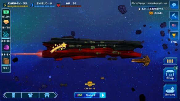 Space Strategy Sim Pixel Starships Beams Out Of Early Access